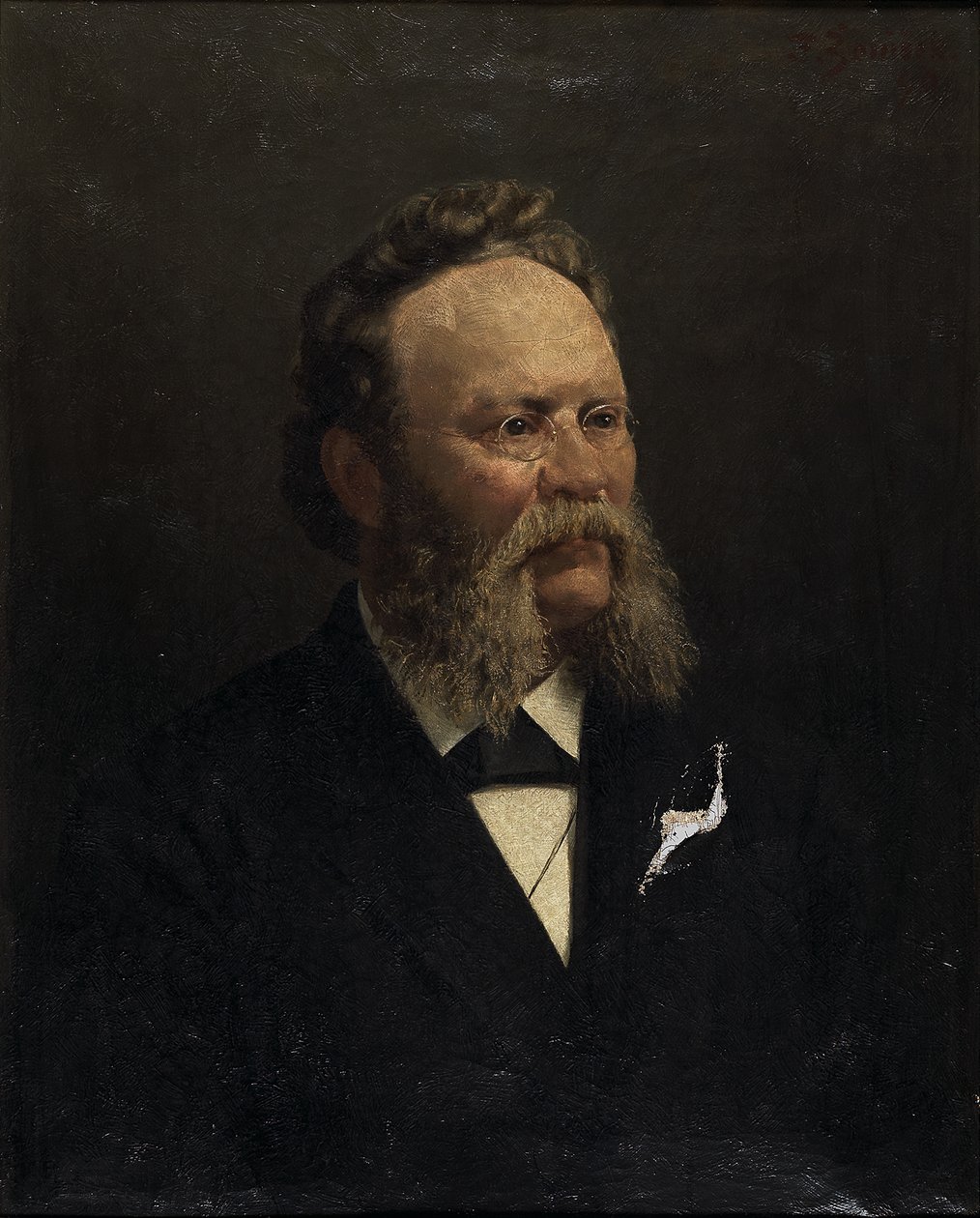 Minister Josef Jiržcek av Franz Zenisek d. Ä.