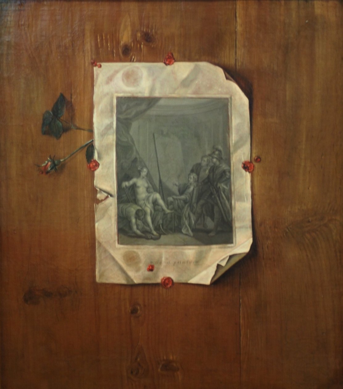 Tysk: Studioveggen (Quodlibet) av Franz de Hamilton