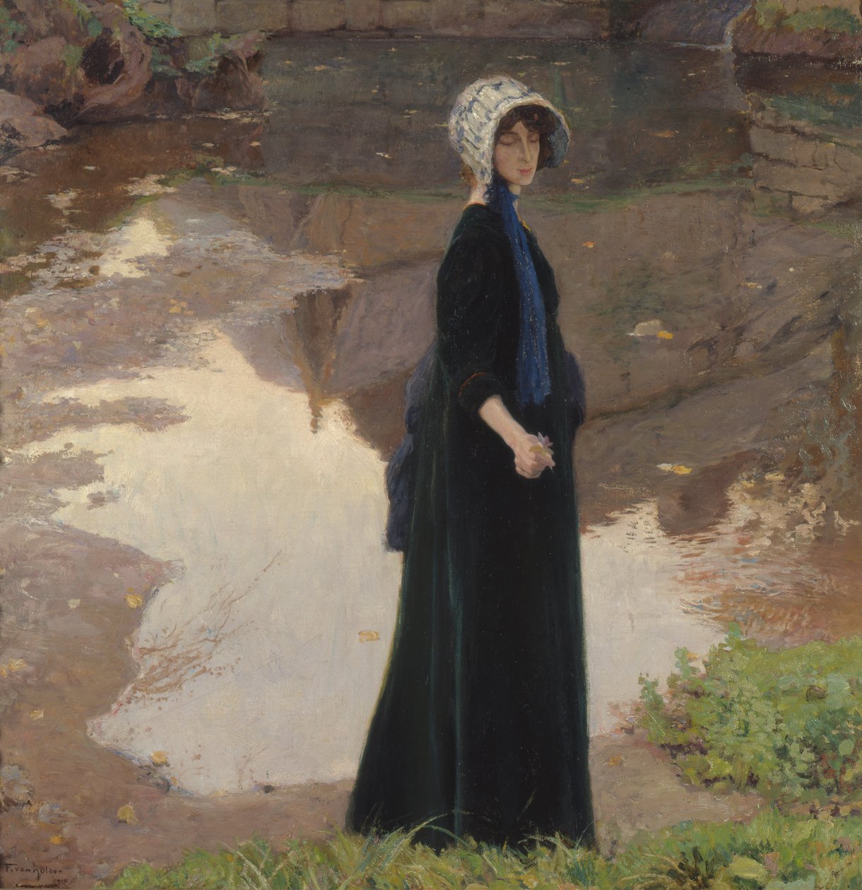 Reverie, 1910 av Franz van Holder