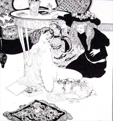 Lesbisk scene, plate 17 fra 