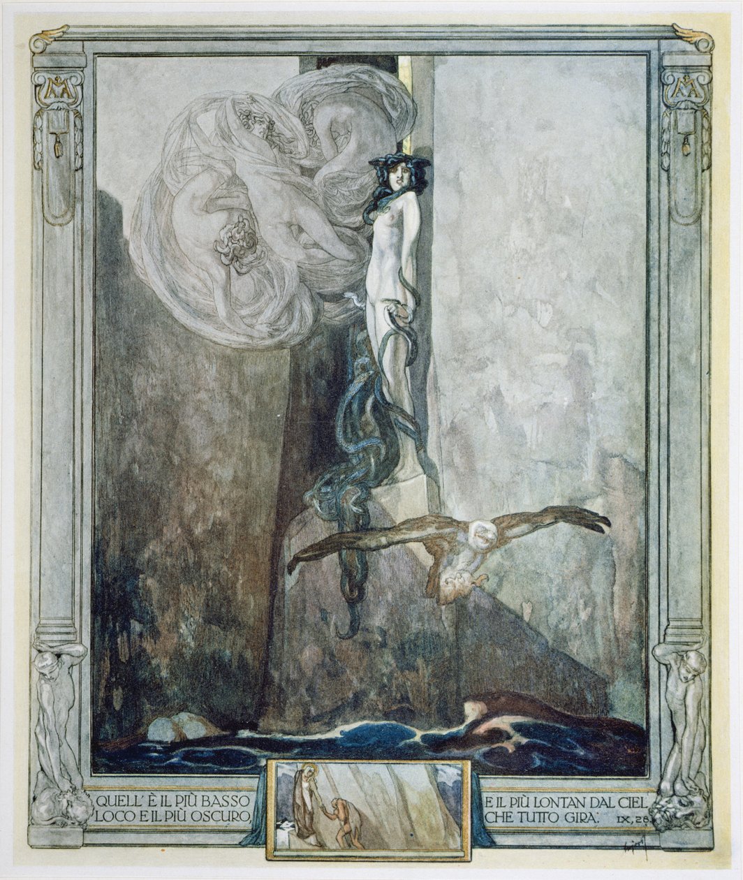 Illustrasjon fra Dantes 