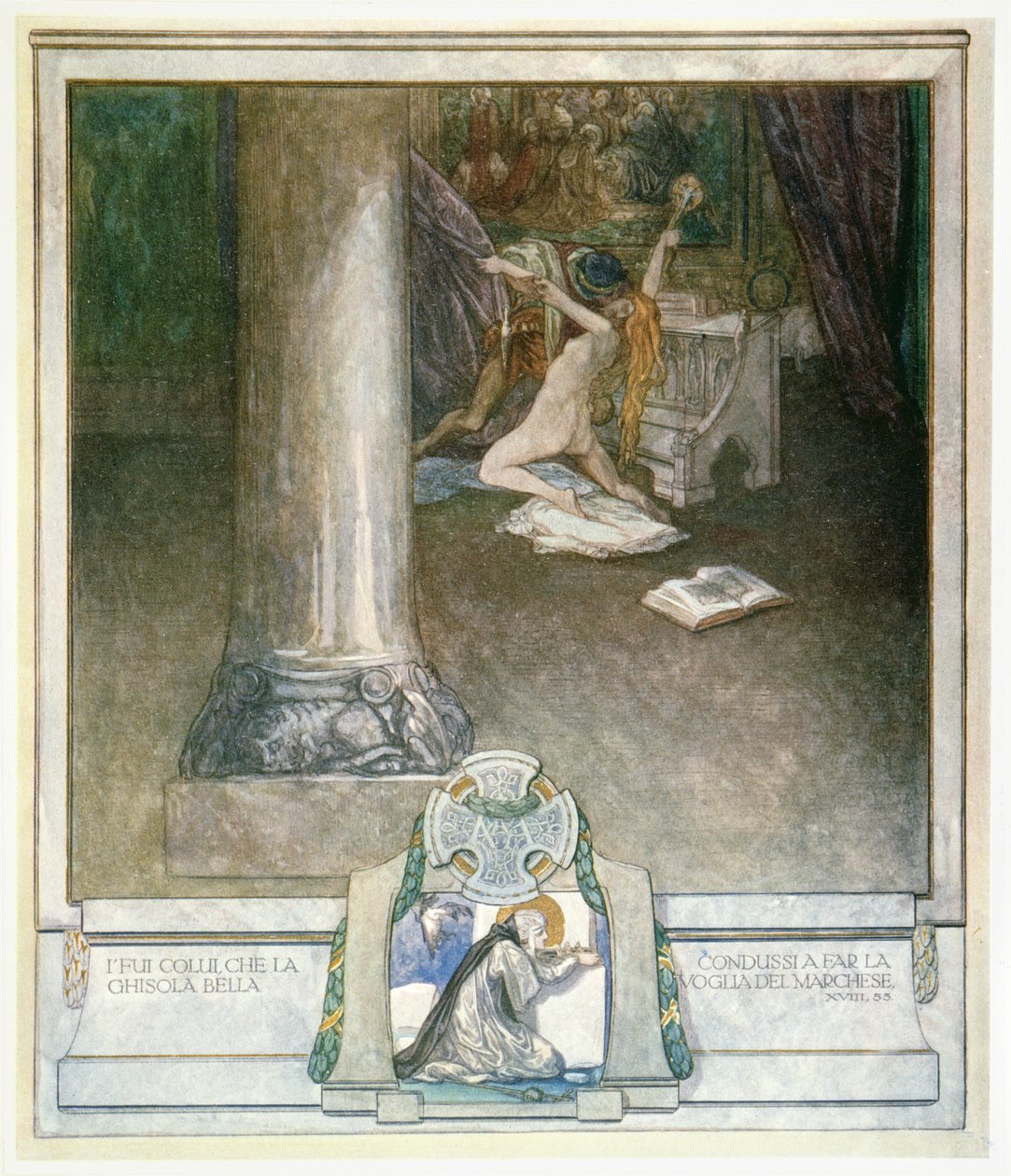 Illustrasjon fra Dantes 