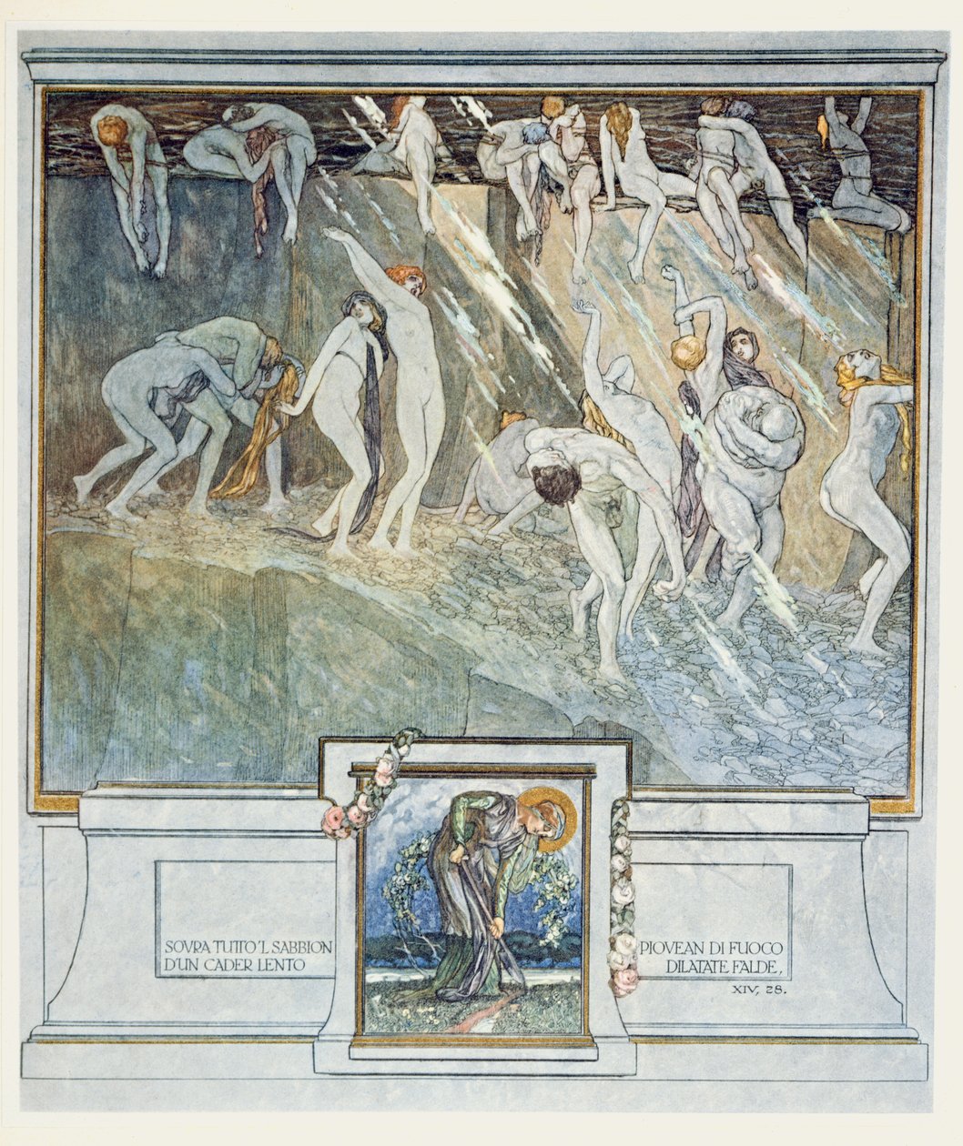 Illustrasjon fra Dantes 