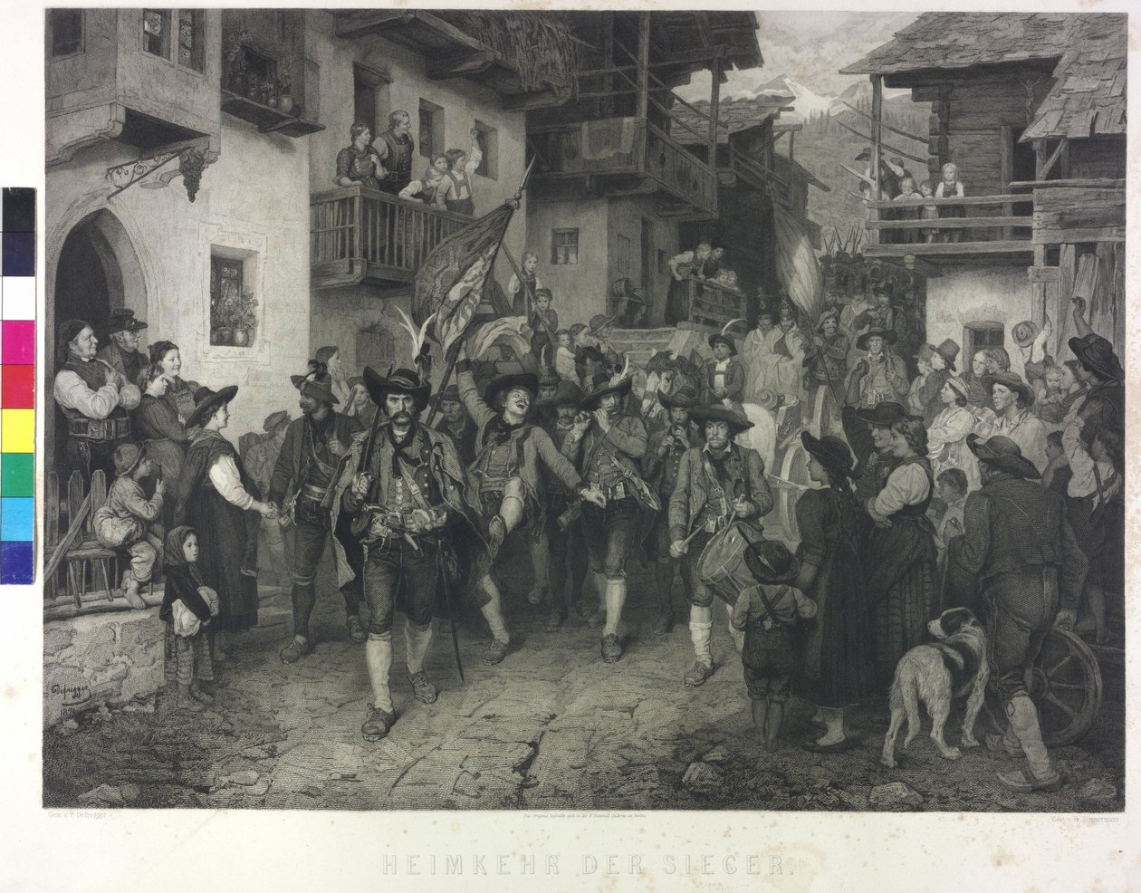 Fredrik William Zimmermann av Franz von Defregger