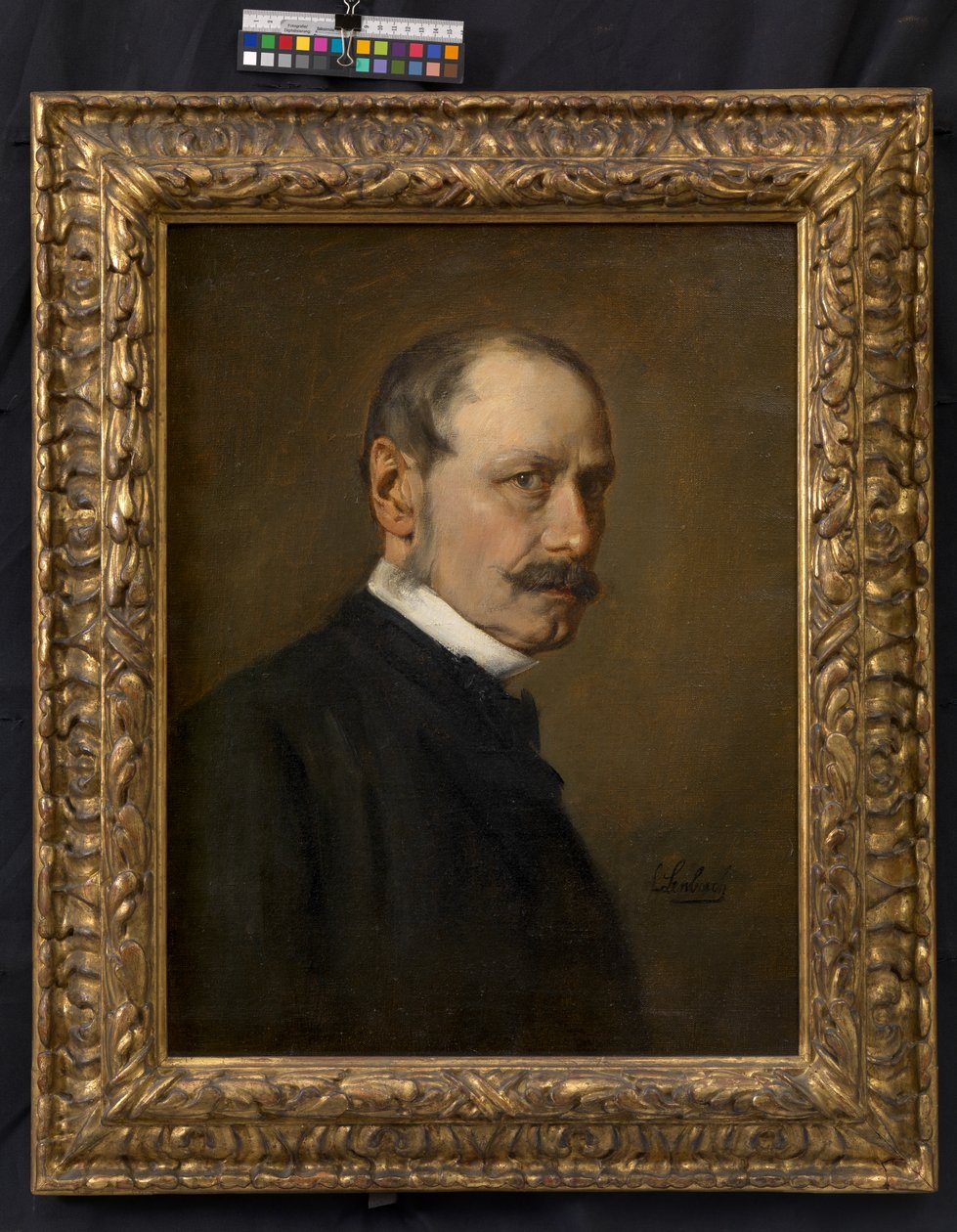 August Pettenkofen, maler av Franz von Lenbach