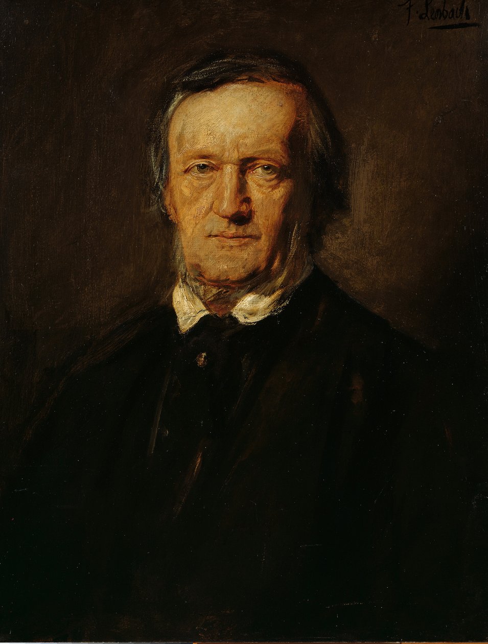 Portrett av Richard Wagner av Franz von Lenbach