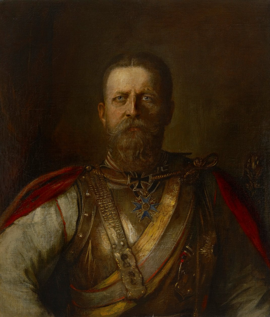 Kronprins Frederick William, senere Frederick III, tysk keiser og konge av Preussen av Franz von Lenbach