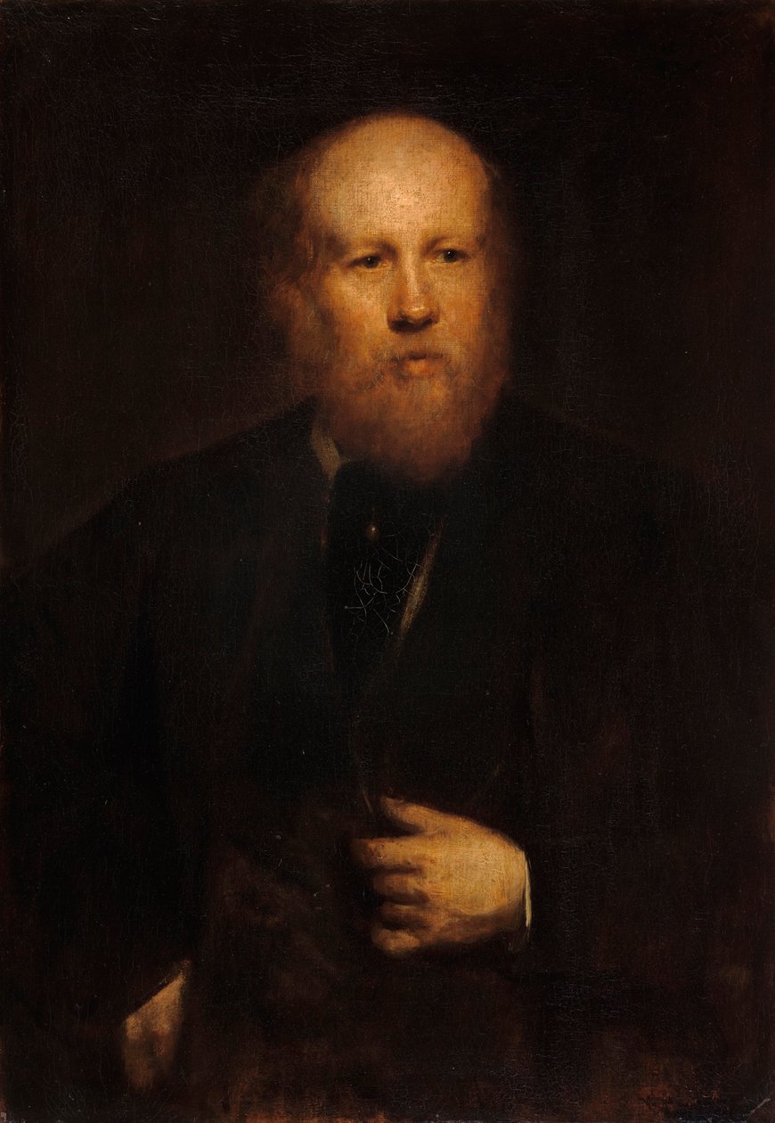 Kobberstikkeren Conrad Geyer av Franz von Lenbach