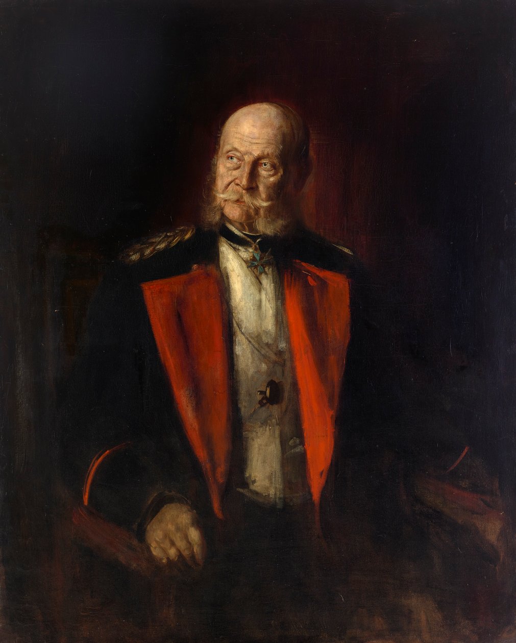 Keiser Vilhelm I av Franz von Lenbach