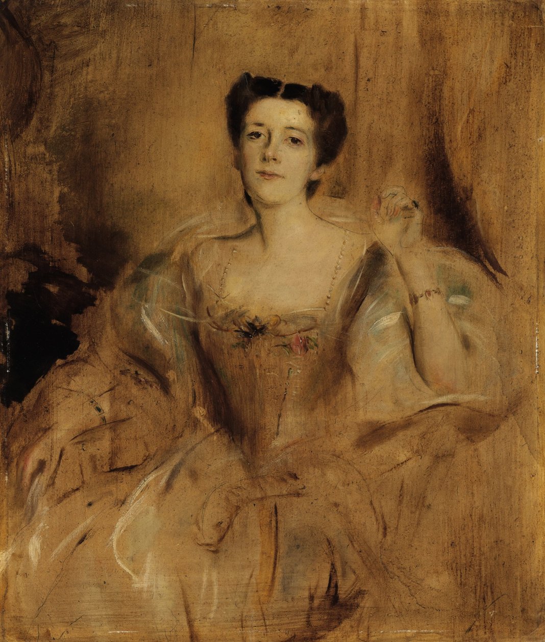 Mary Lady Curzon fra Kedleston av Franz von Lenbach