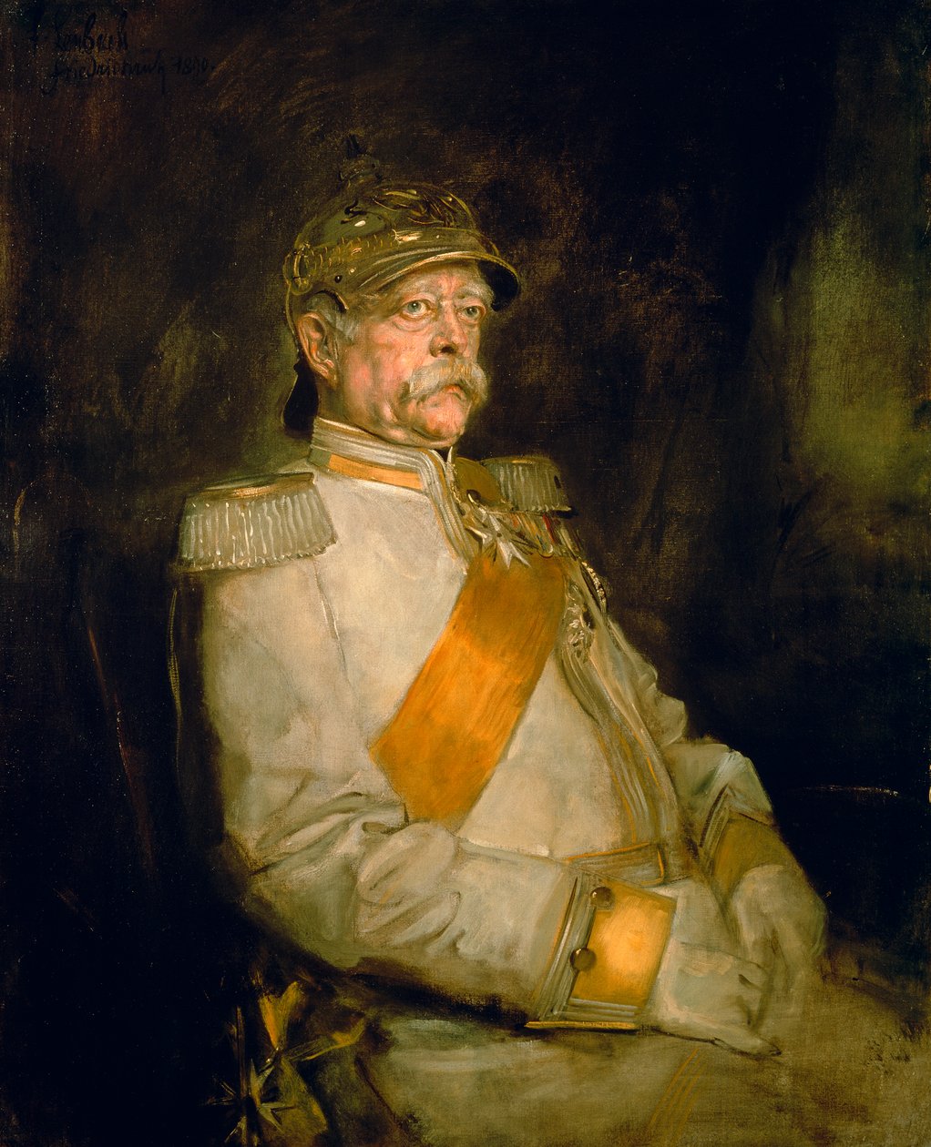 Otto fyrste Bismarck av Franz von Lenbach