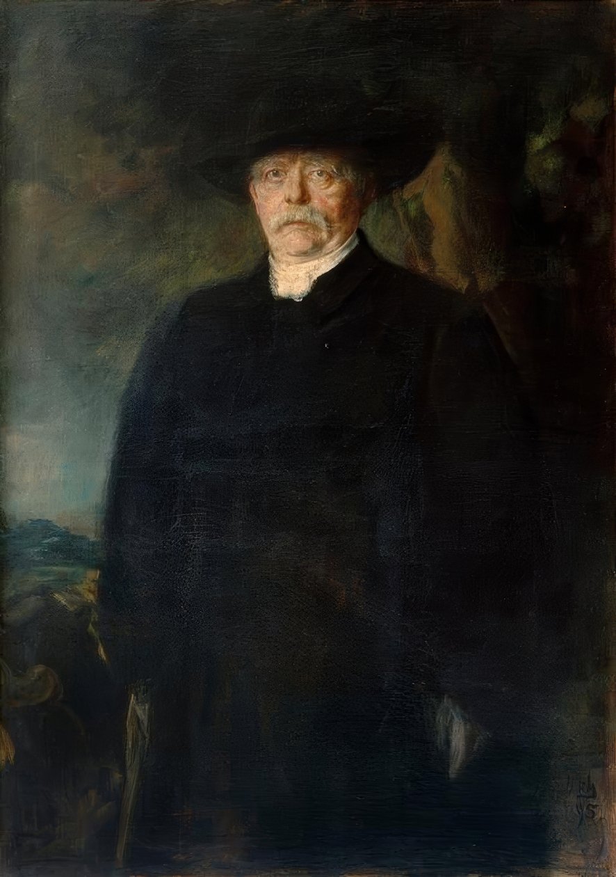 Otto von Bismarck av Franz von Lenbach