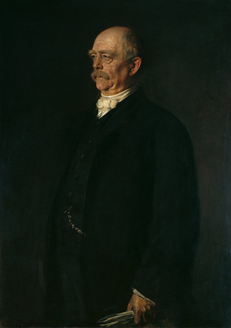 Otto von Bismarck av Franz von Lenbach