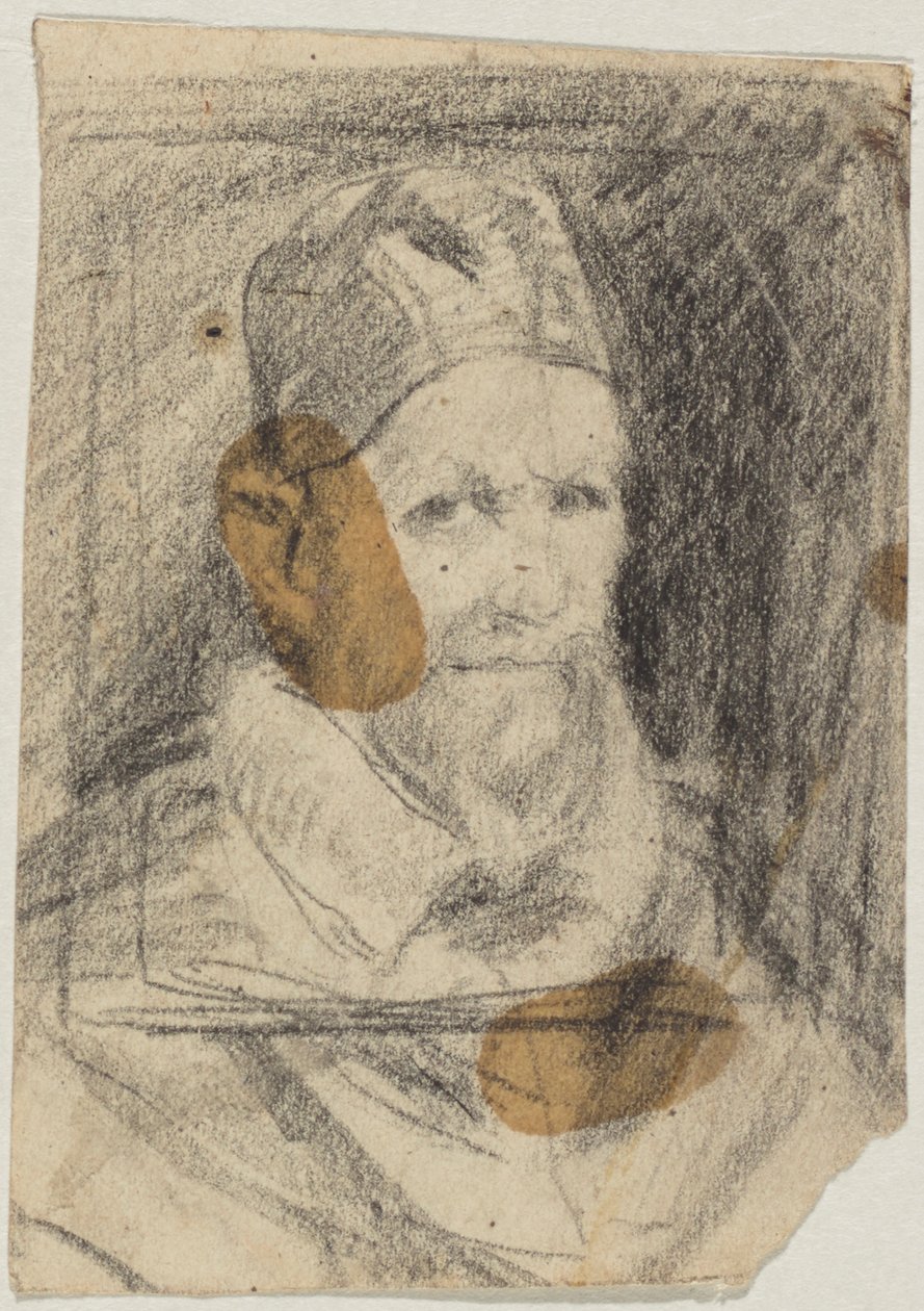 Pave Innocens X etter Velázquez av Franz von Lenbach