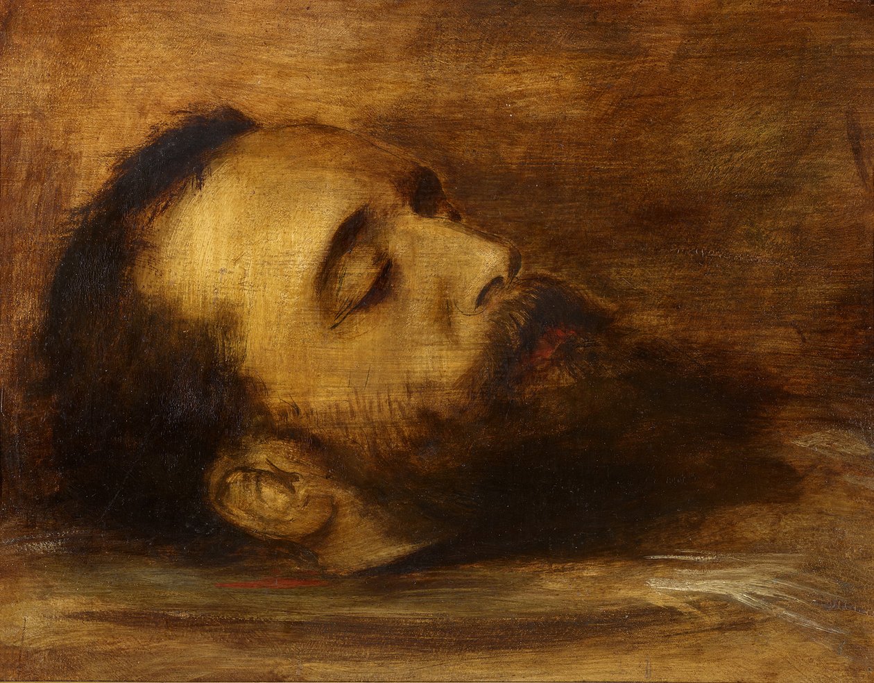 Portrett av Hermann Levi som døperen Johannes av Franz von Lenbach