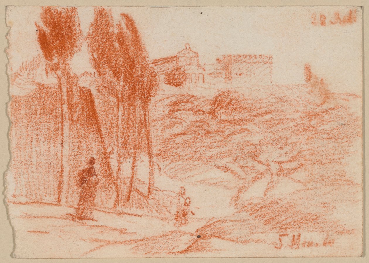 San Miniato al Monte i Firenze av Franz von Lenbach