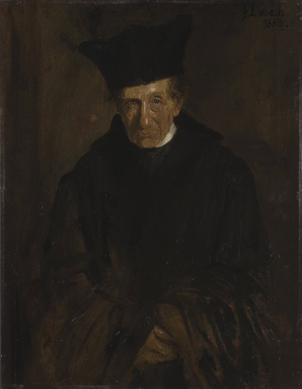Teologen Ignaz von Döllinger av Franz von Lenbach