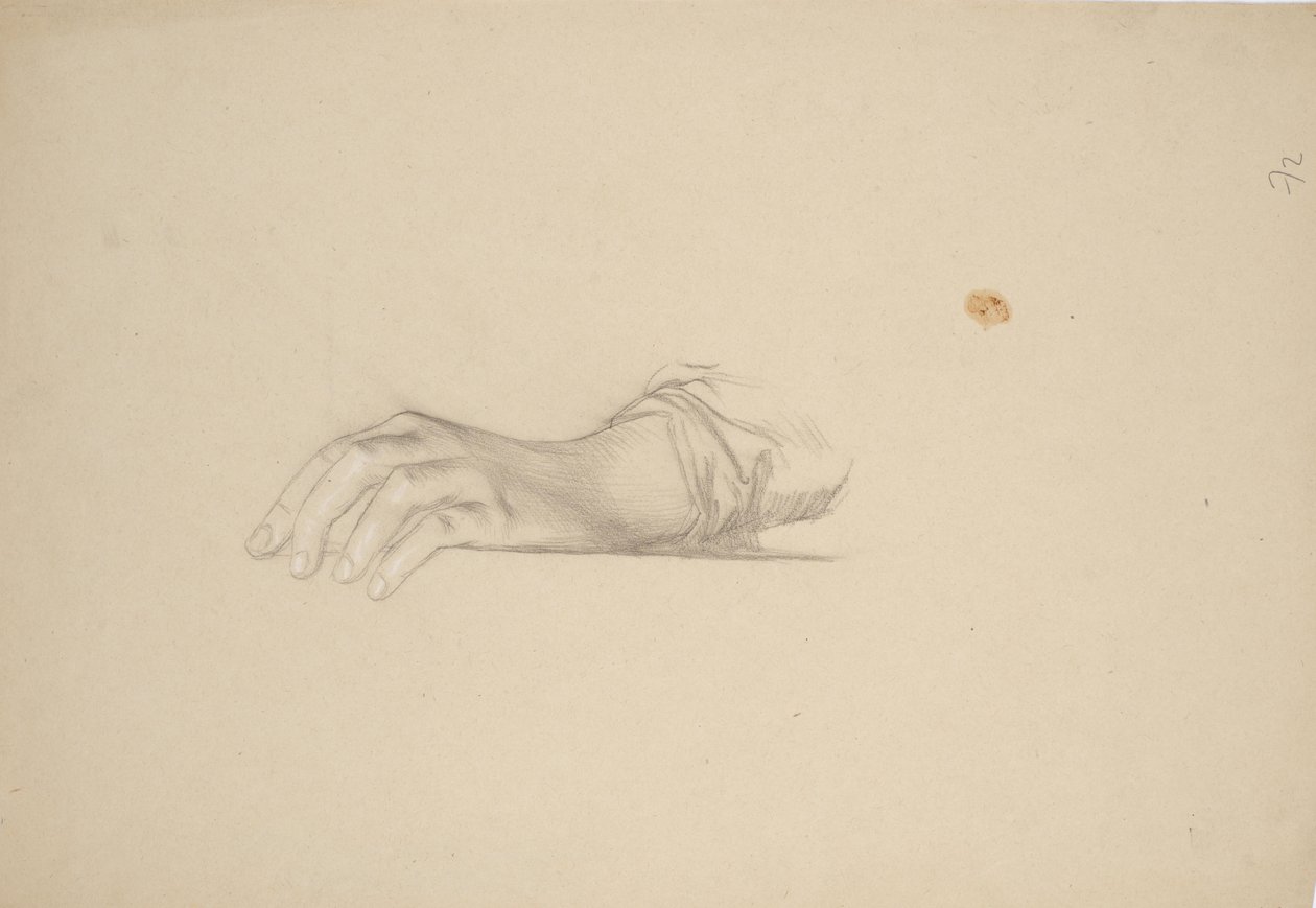Manuell studie av Franz von Matsch