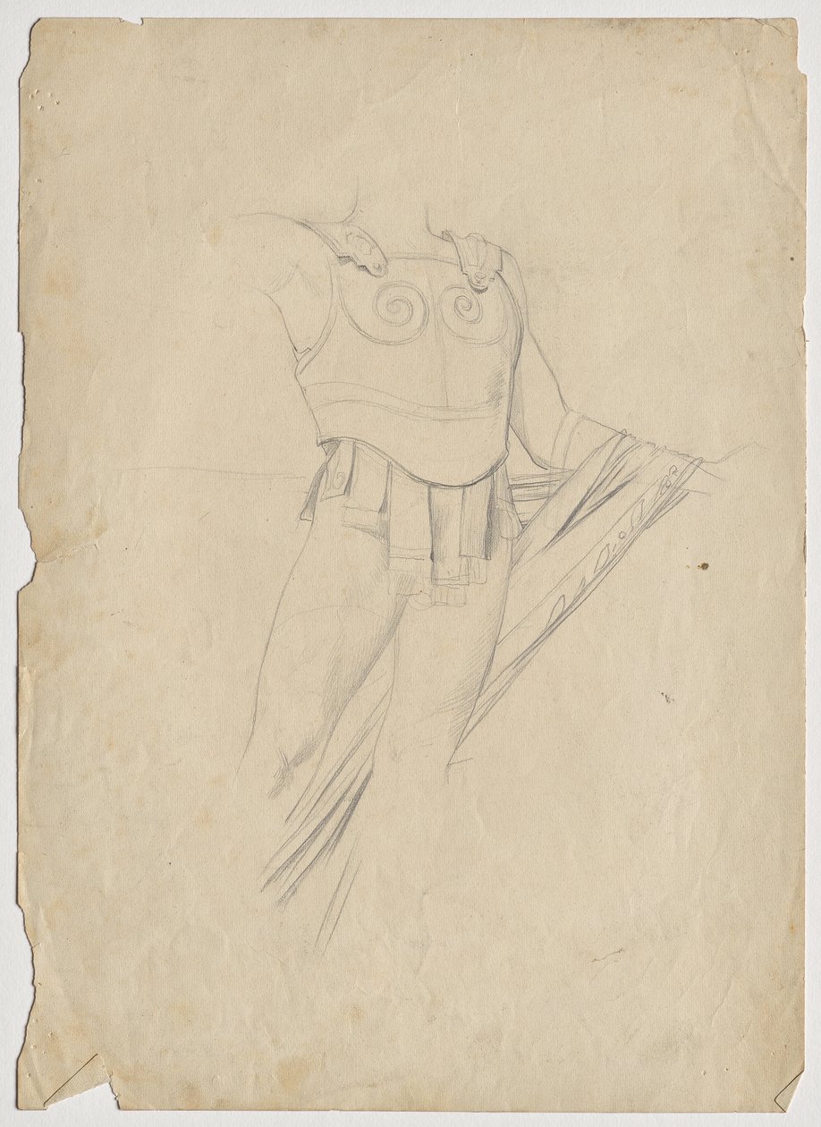 Torso med brystplate av Franz von Matsch