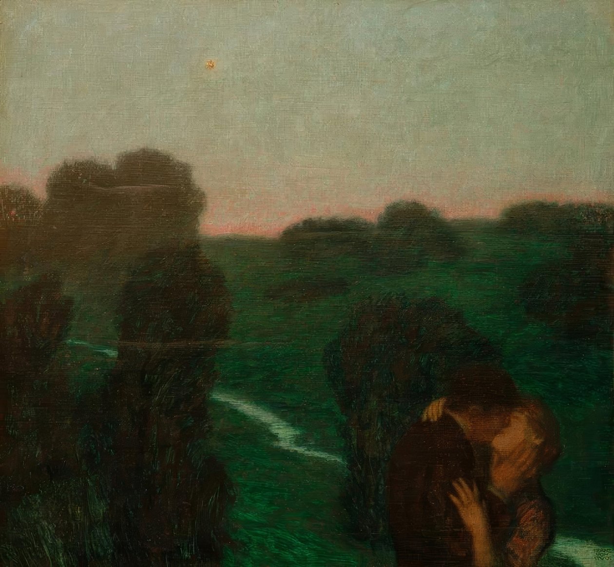 Kveldsstjernen av Franz von Stuck