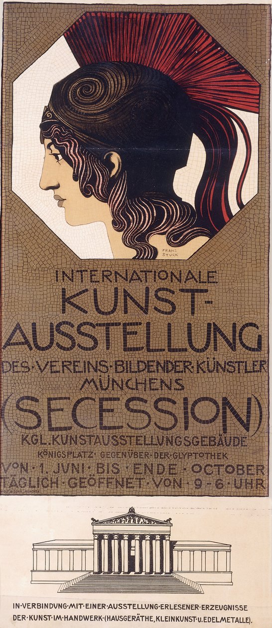 Internasjonal kunstutstilling/(Scession)", av Franz von Stuck