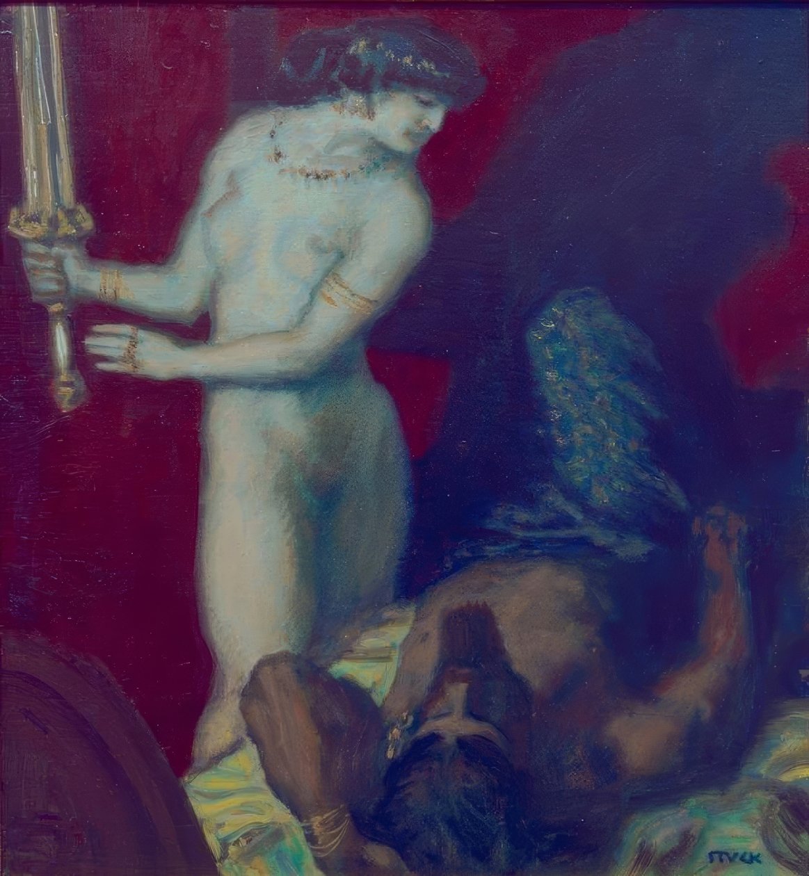 Judith og Holofernes av Franz von Stuck