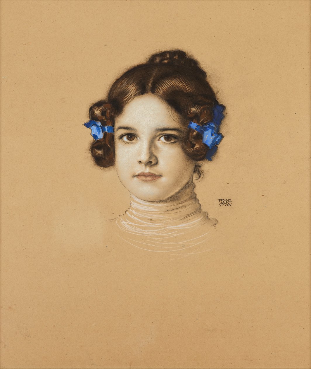 Mary Stuck, kunstnerens datter av Franz von Stuck