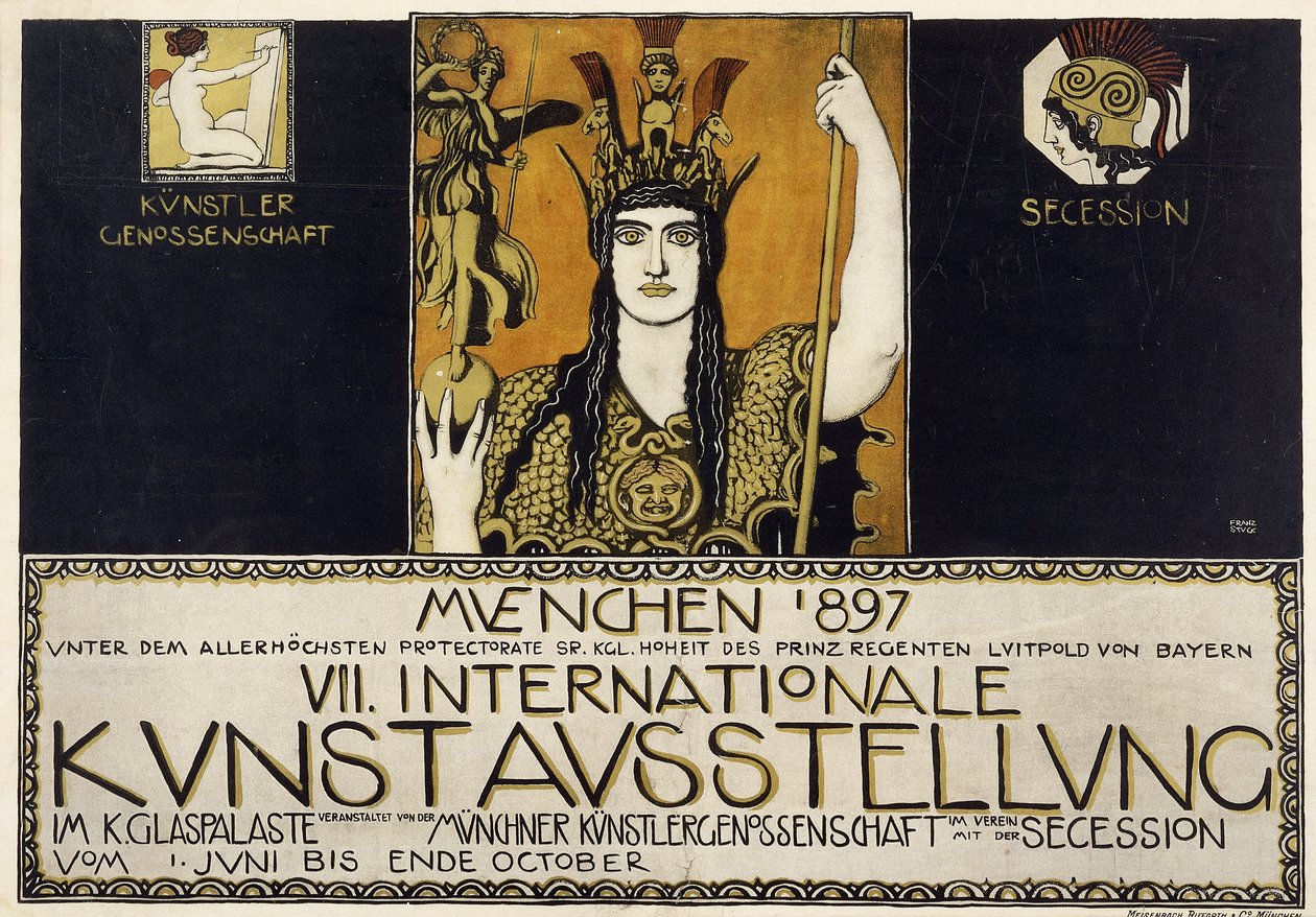 München 1897, VII internasjonale kunstutstilling, 1897 av Franz von Stuck