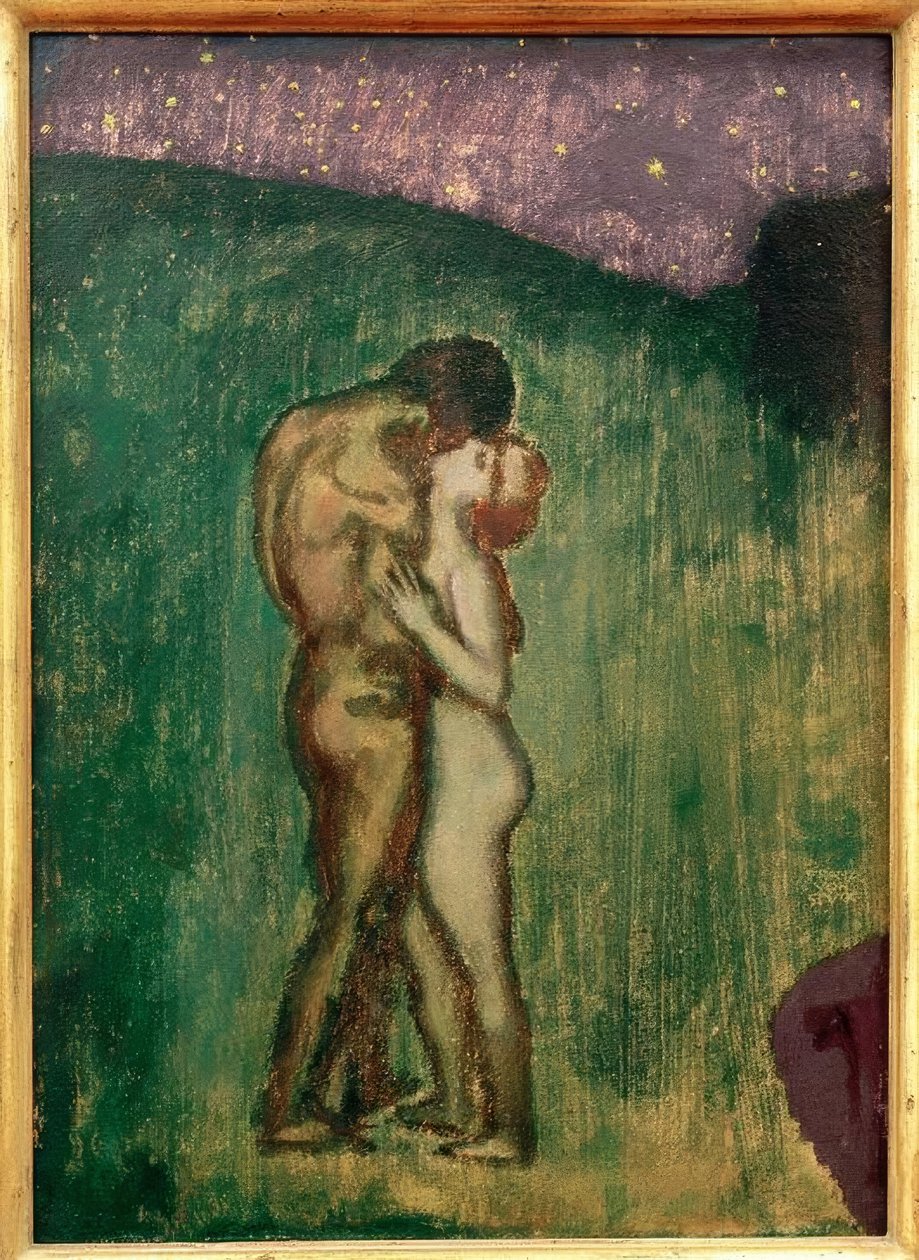 Sulten natt av Franz von Stuck
