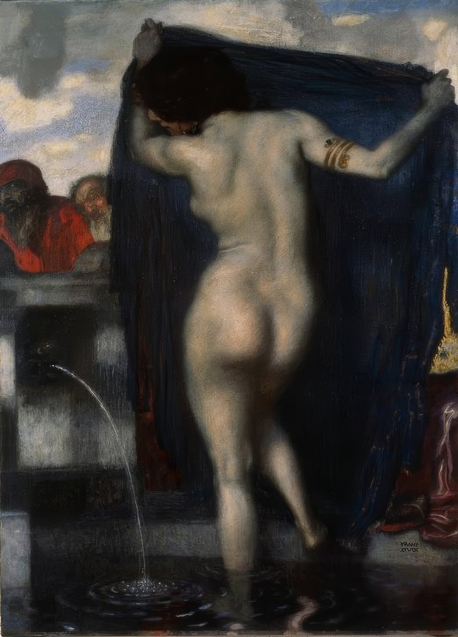 Susanna i badekaret av Franz von Stuck