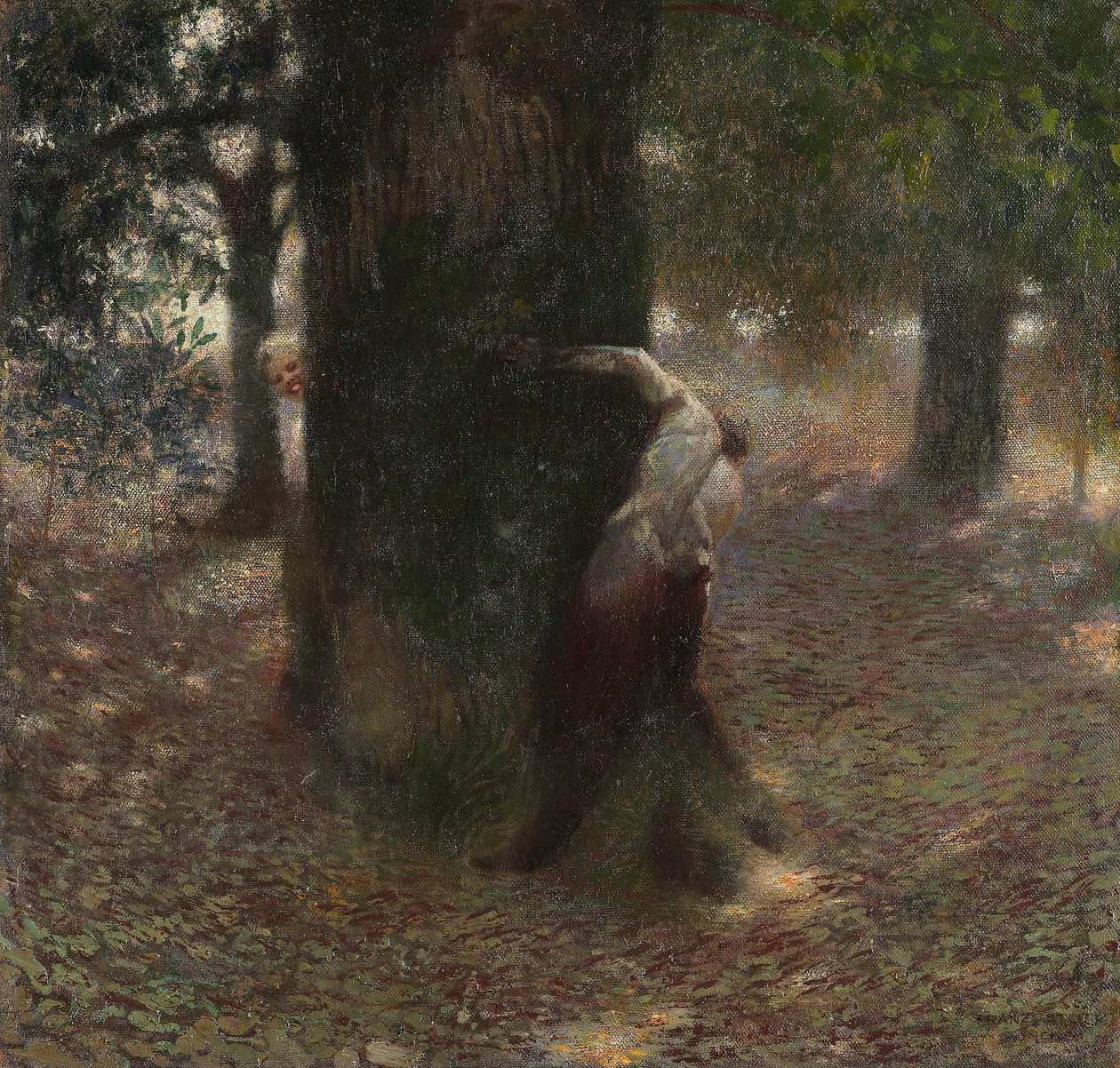 Thease, 1889. av Franz von Stuck