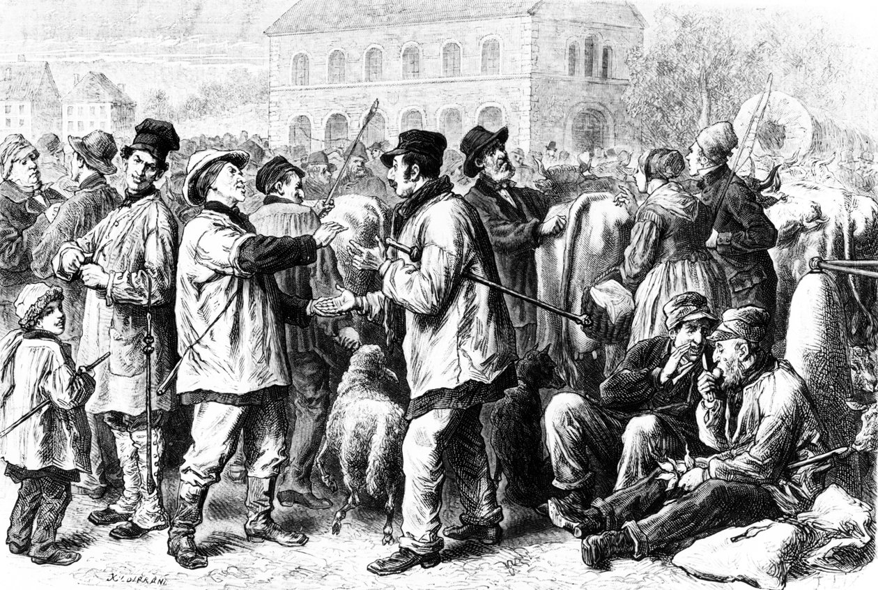 Jødene i Sundgau, slutten av 1800-tallet av Frederic Theodore Lix