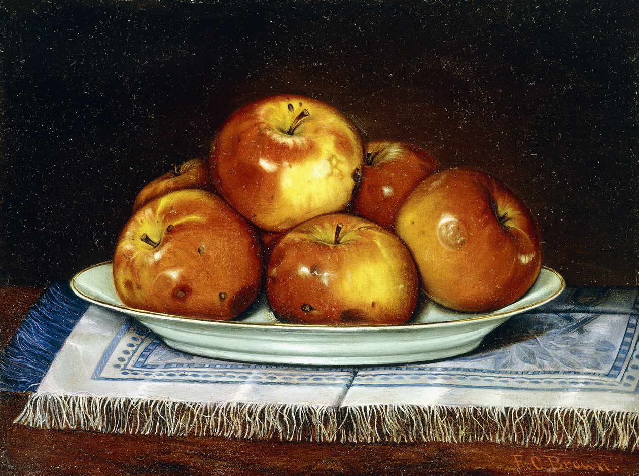 End of the Harvest (olje om bord) av Fred C. Brown