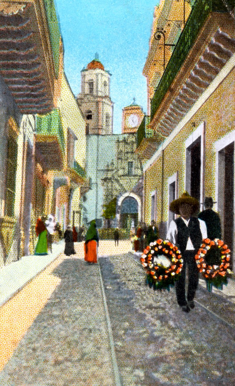 Guanajuato, Mexico, 1910. av Fred Harvey