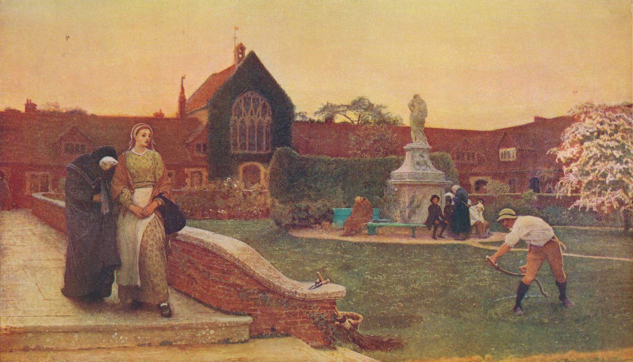 Tilfluktshavnen, 1872, c1900 av Fred Walker