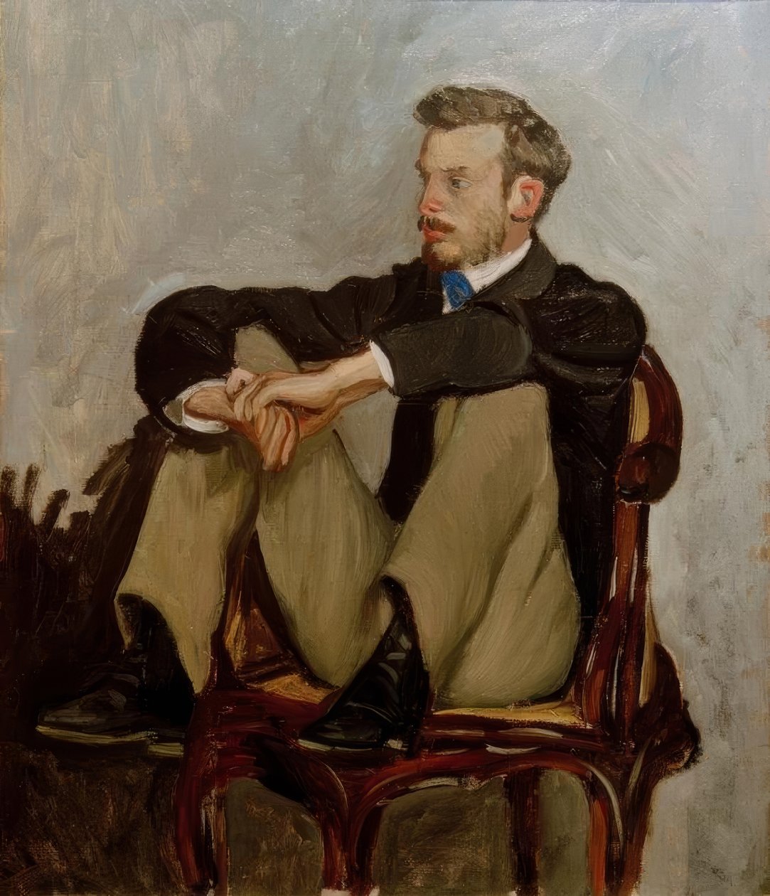 Pierre-Auguste Renoir av Jean Frederic Bazille
