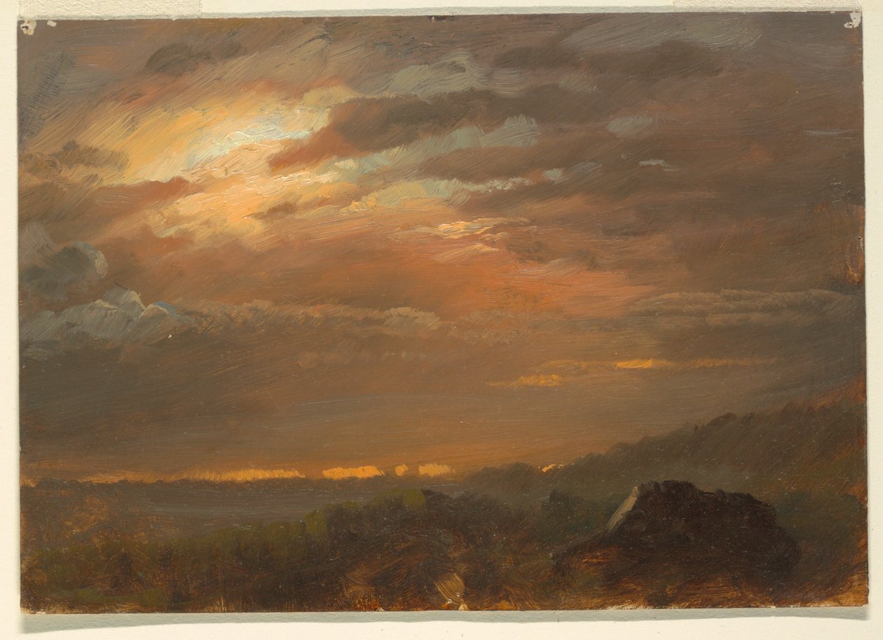 Cloud Studies av Frederic Edwin Church