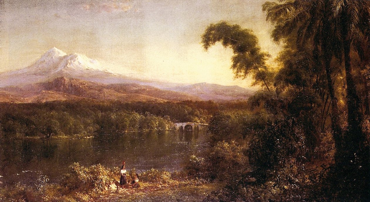 Ecuadoriansk landskap, 1877 av Frederic Edwin Church