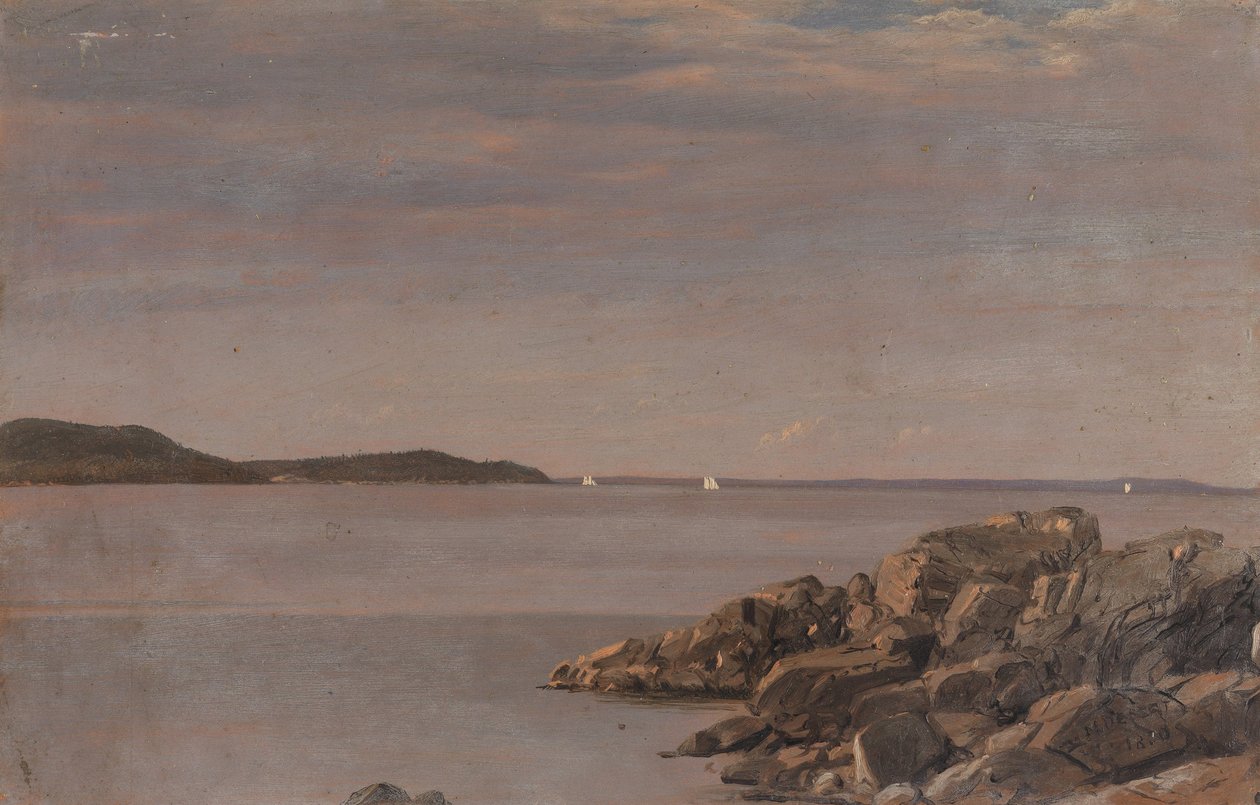 Mount Desert Island, Maine Coast av Frederic Edwin Church