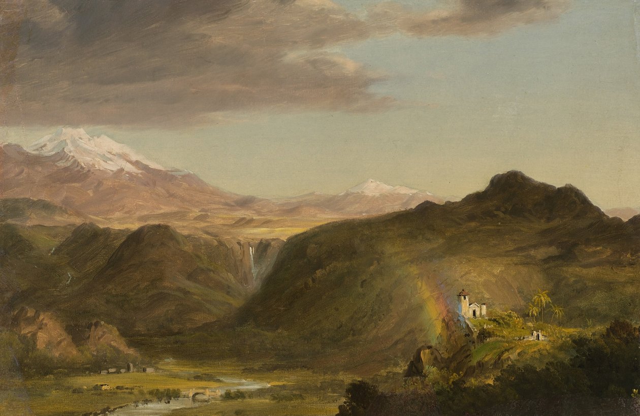 Søramerikansk landskap av Frederic Edwin Church