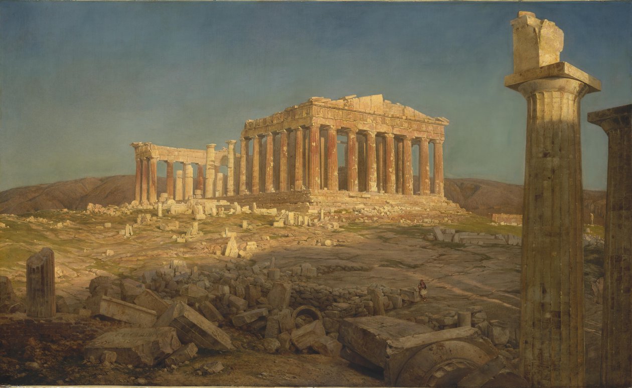 Parthenon av Frederic Edwin Church