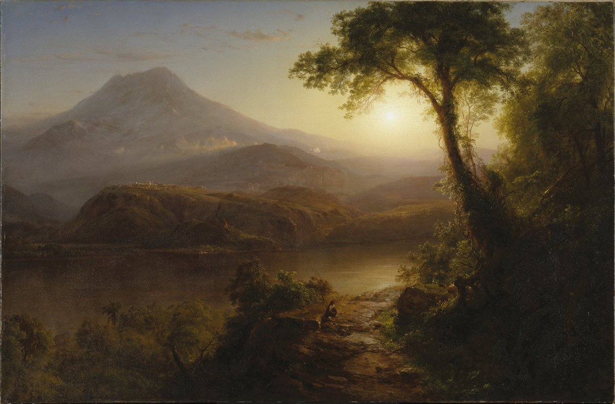 Tropisk natur av Frederic Edwin Church