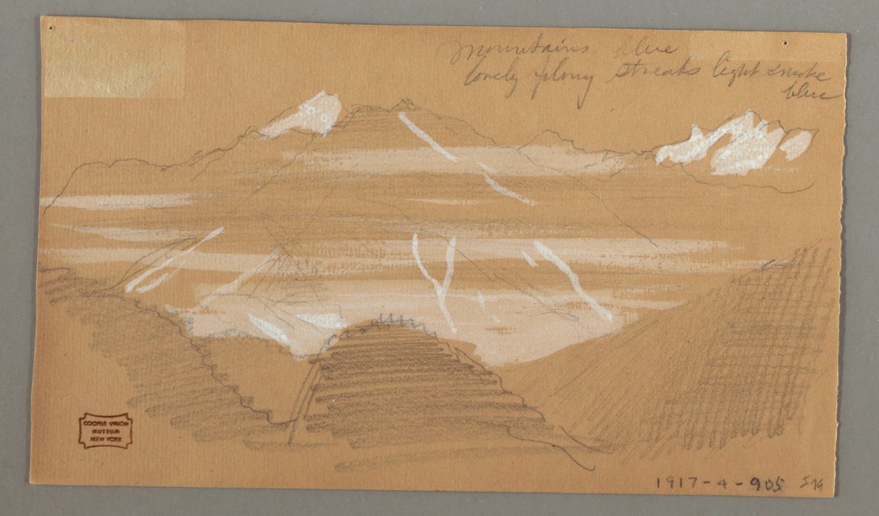 To hus, Rock av Frederic Edwin Church