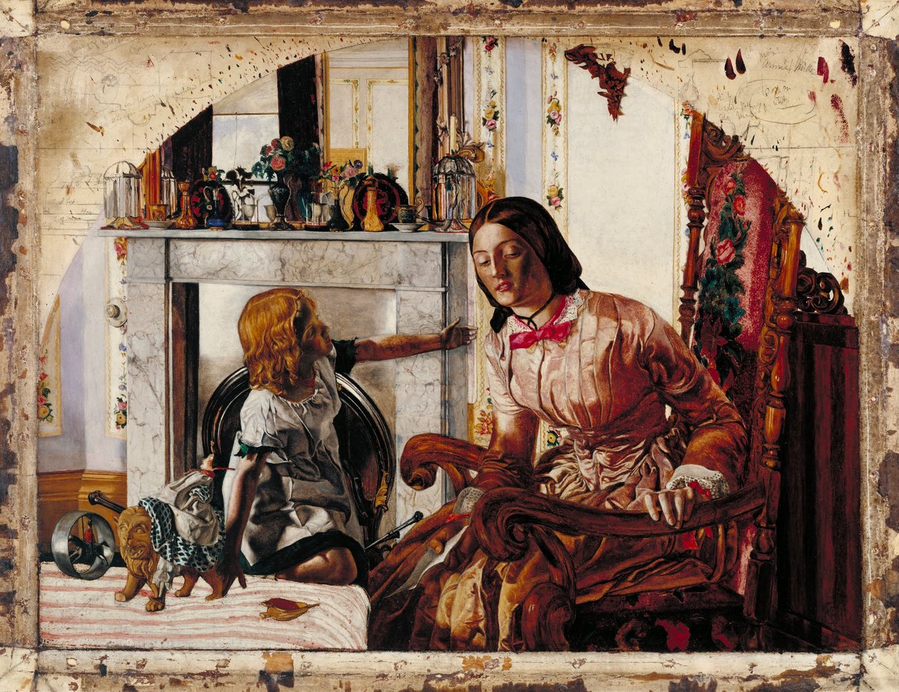 Mor og barn av Frederic George Stephens