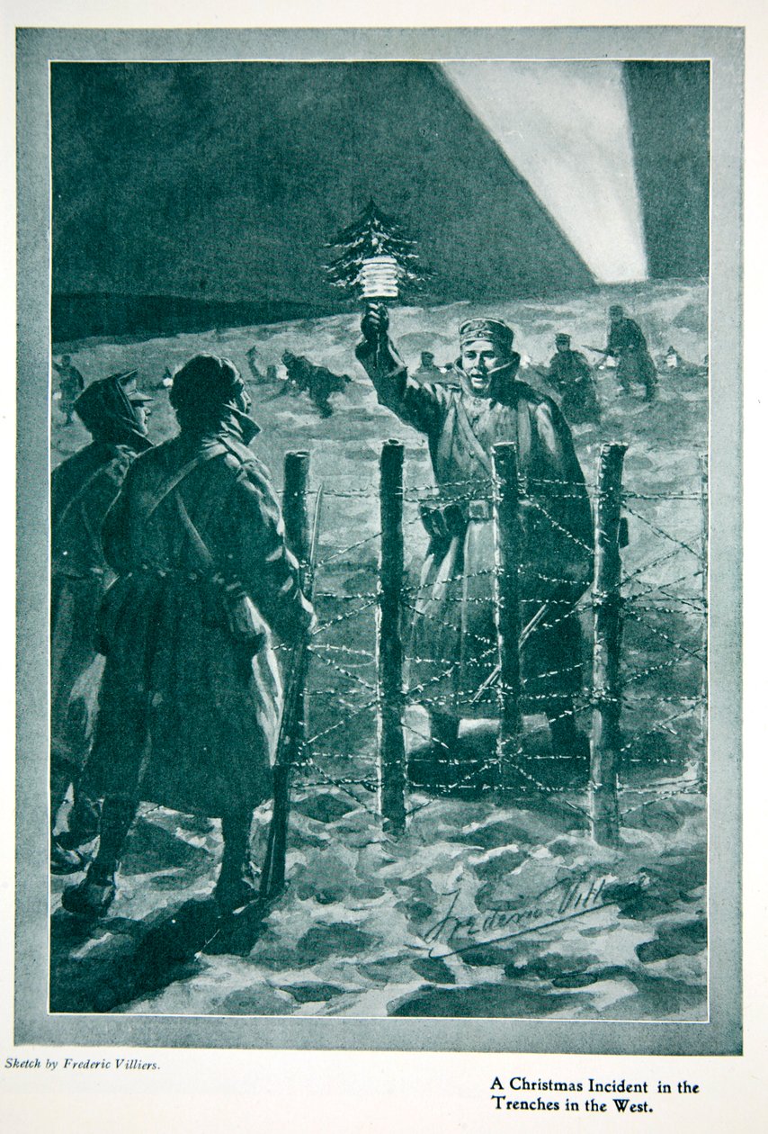 Juledagens våpenhvile i 1914, fra 