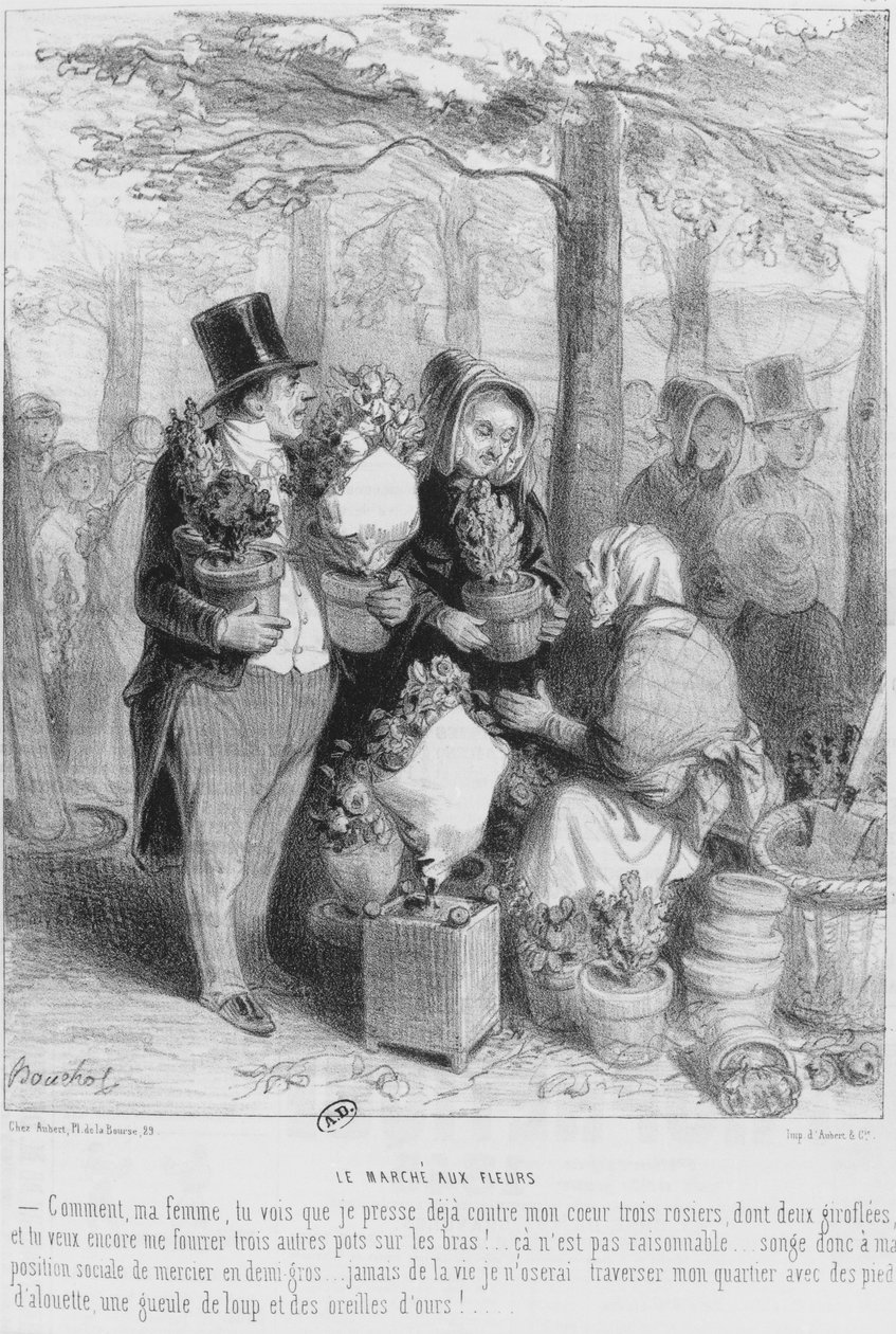 Blomstermarkedet av Frederic Bouchot