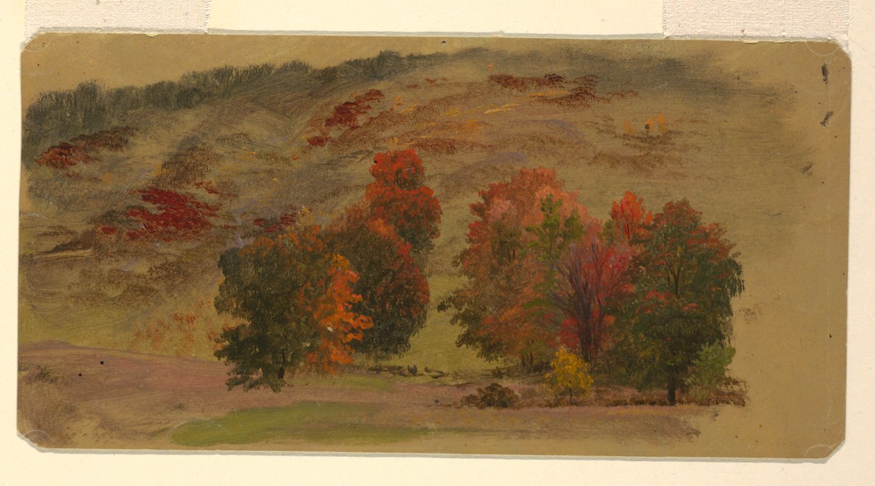 Høstlandskap av Frederic Edwin Church