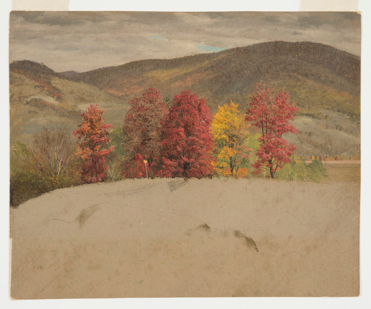 Høstlandskap i New England av Frederic Edwin Church