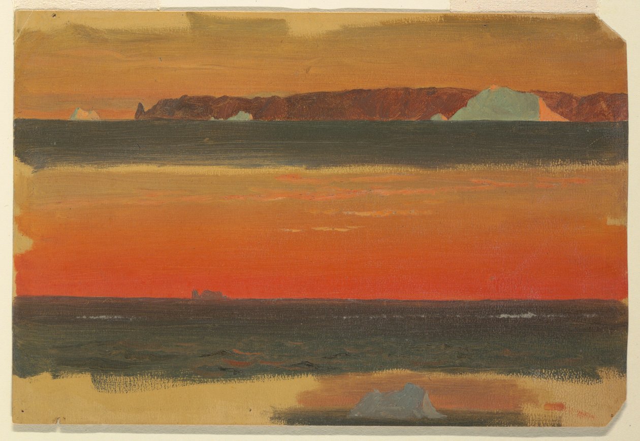Cape St. John, Newfoundland, 1. juni 1859 av Frederic Edwin Church