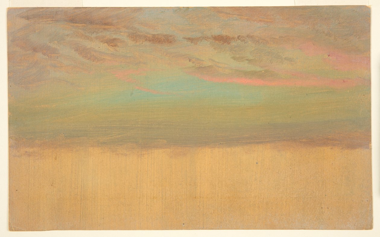 Skystudie av Frederic Edwin Church
